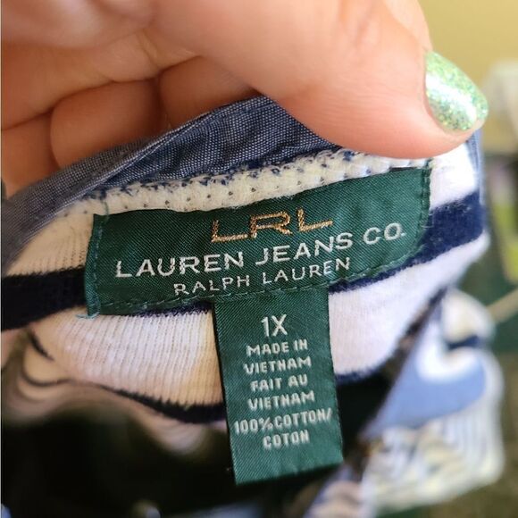 Lauren Jeans Co. Striped Shirt - Picture 7 of 8